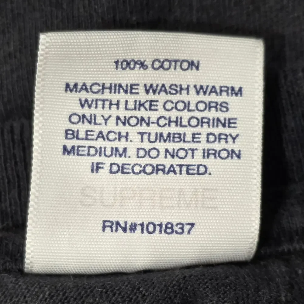 SUPREME AUTHENTIC MEN'S “AUTHORIZED DEALER” "WORE THIS NEW" TEE – SIZE L – BLACK - Picture 8 of 8